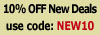 10% off All New Products